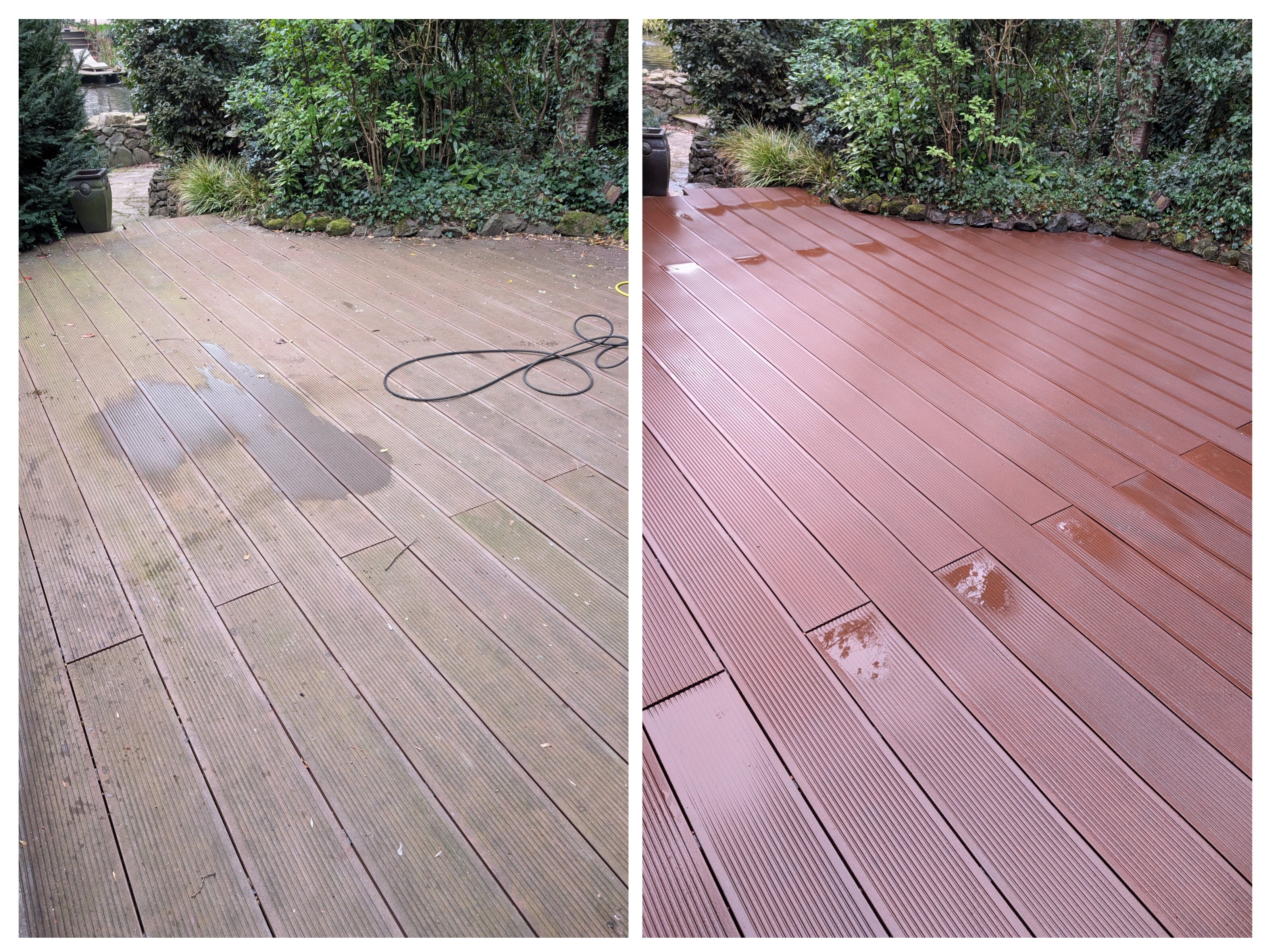 Terrassenreinigung